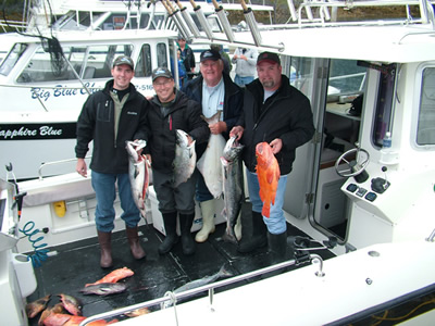 Big Blue Fishing Charters - Cronin party . . a good day on the water