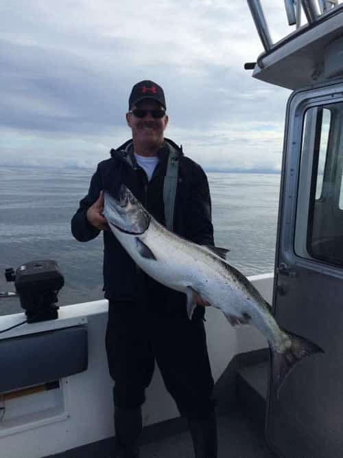 Aug 1 - Salmon Fishing with Big Blue Charters, Alaska