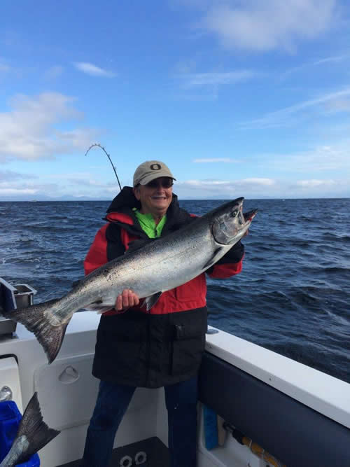 Aug 3 - Fishing Alaska - Salmon - with Big Blue Charters
