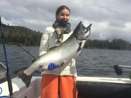 May 9- Salmon fishing Sitka Alaska
