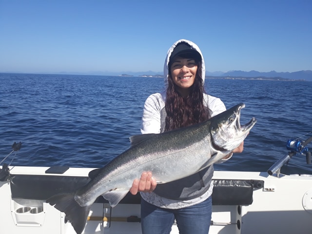 August 29, 2019 - Nice-sized Alaska Salmon!