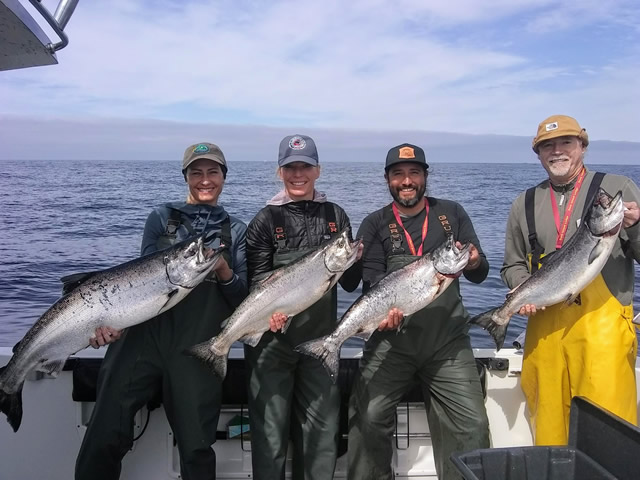 June 21, 2019 Fishing with Big Blue Charters-Alaska Fishing Charter.