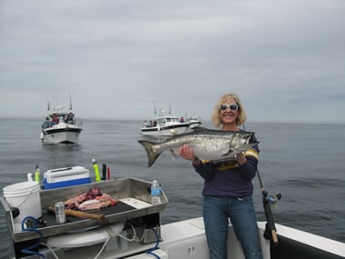 Salmon Fishing Sitka Alaska