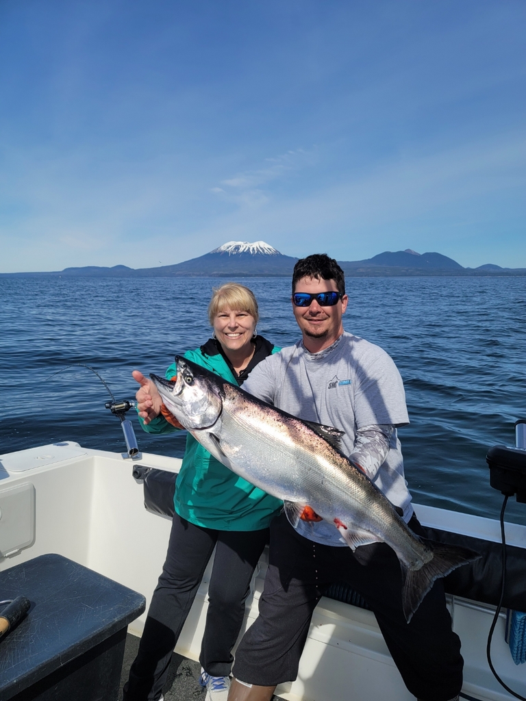 Alaska Salmon Fishing with Big Blue Charters, Sitka.