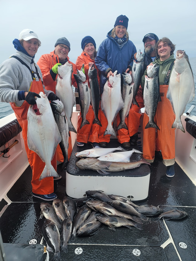 Family Style Fishing with Big Blue Charters in Sitka, Alaska!